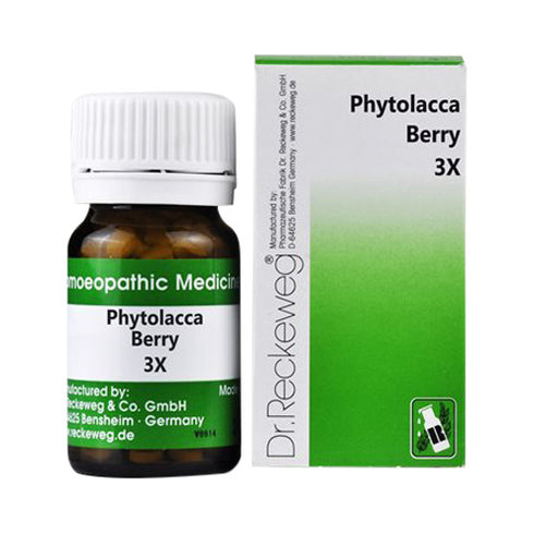 Dr. Reckeweg Phytolacca Berry Trituration Tablet 3X